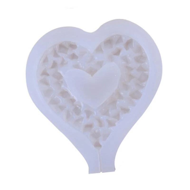 

Silicone Heart Mold Double Heart Silicone Mold Chocolate Mold Baking Mold Cake Mold Tray for Baking,Handmade Soap Mold