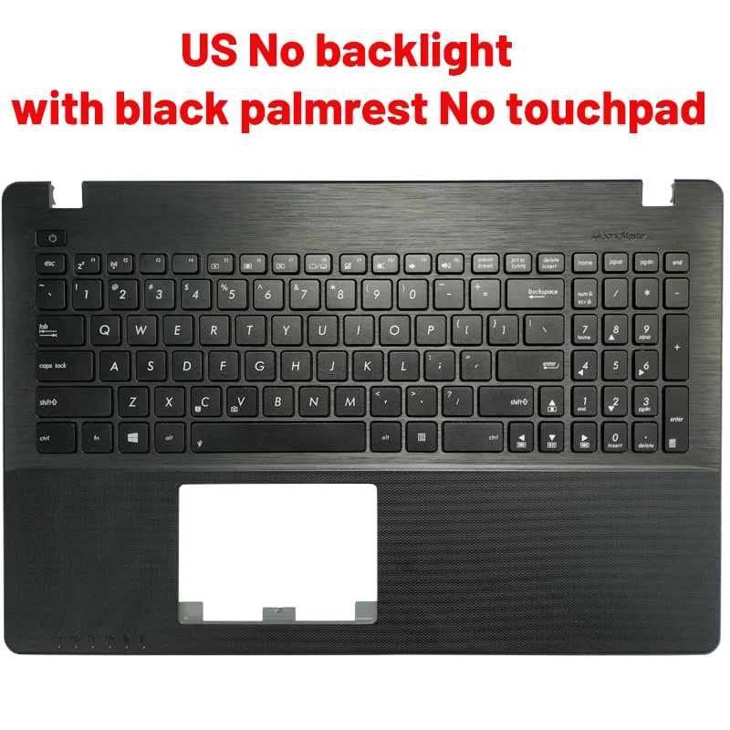 US Laptop Keyboard for ASUS X550JD X550JF X550JK X550JX X550L X550LA X550CA X550CL X550D LX550DP X550EA palmrest  upper