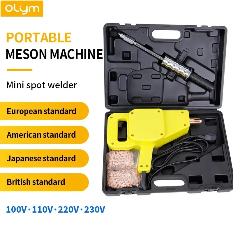 T0912 220V Car Dent Puller Portable Spot Welding Machine MINI Stud Welder for Car Body Repair