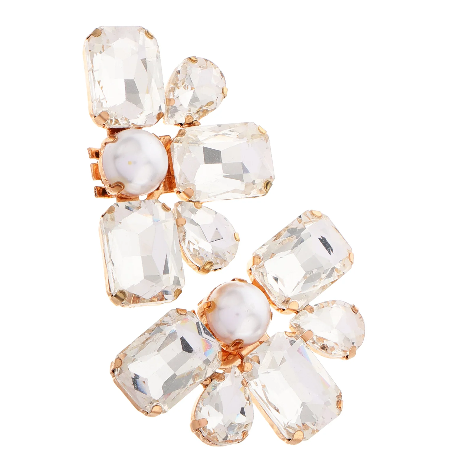 

2 Pcs Detachable Shoe Buckle High Heels Shoelace Extender Shoes Diamond Clips for Miss Decorative Backpack Attachment