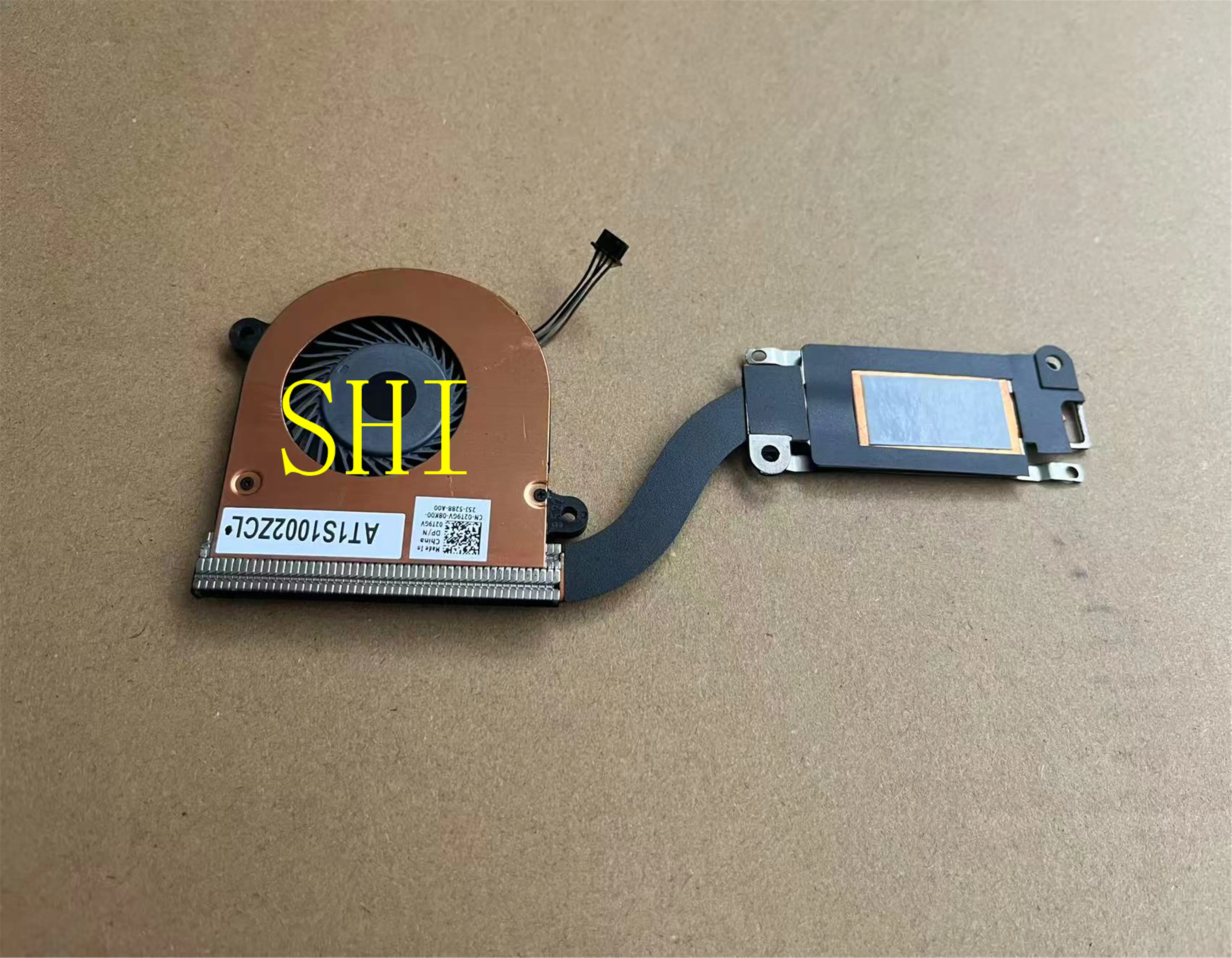 

02T9GV Новый оригинальный вентилятор охлаждения для ноутбуков Latitude 7480 E7480 7490 E7490, вентилятор-кулер с радиатором AT1S1002ZCL 2T9GV