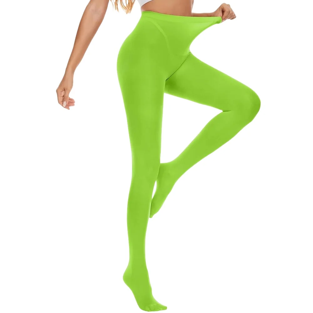 New 80D Autumn Warm Tights Women Colorful Pantyhose Female Tights Women Tights Velvet Stockings for Women Medias Collants Femme