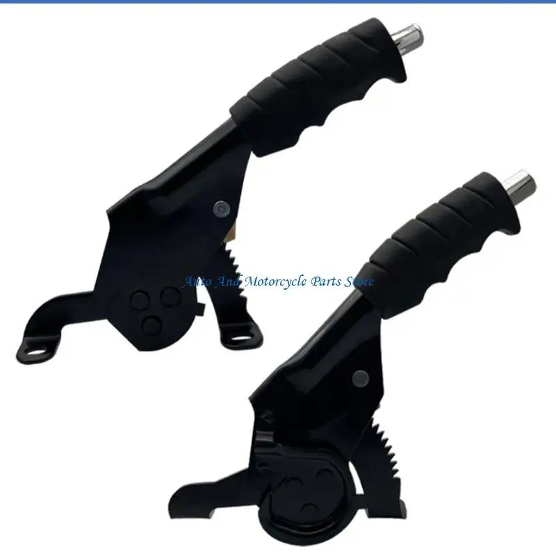P9FD Steel Handbrake Lever Comfortable Grip for Safe Riding on Motorbike ATVs Trikes