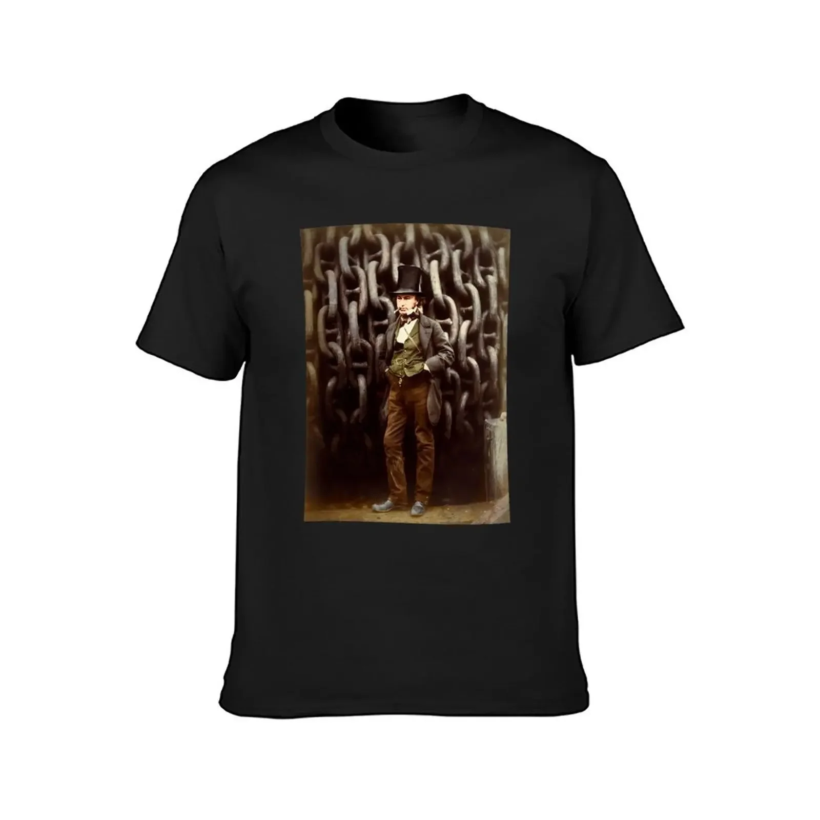 ISAMBARD KINGDOM BRUNEL 1857 T-Shirt vintage t shirts custom shirt graphic shirts plain sweat shirts, men