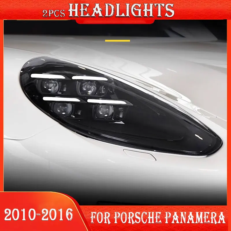 Car Headlamps For Porsche Panamera 2010-2016 Accessories Car 970 Upgrade 971 Styling Led Front Lights Assembly