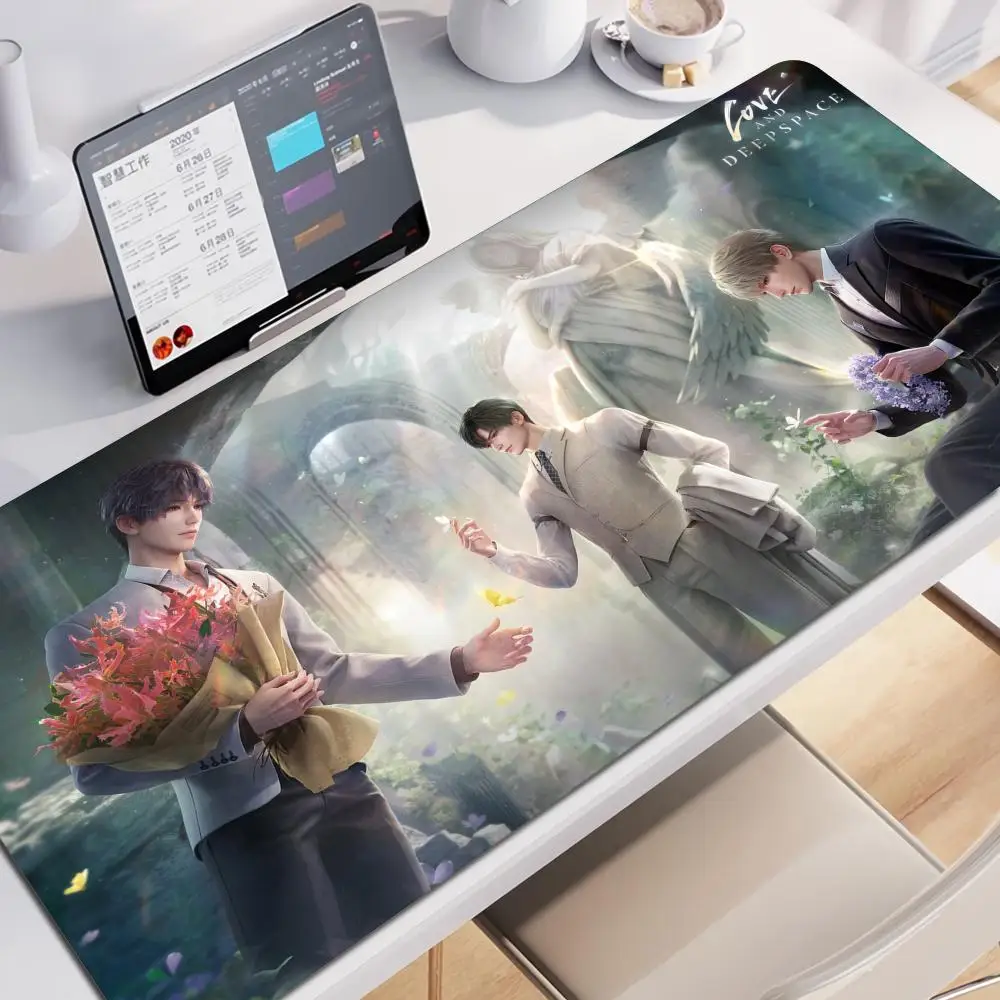 

Non-slip Desk Mat Love And Deepspace Rafayel Comouter Anime Mousepad Office Extended Mouse Pad Gamer Cabinet Keyboard Carpet Mat
