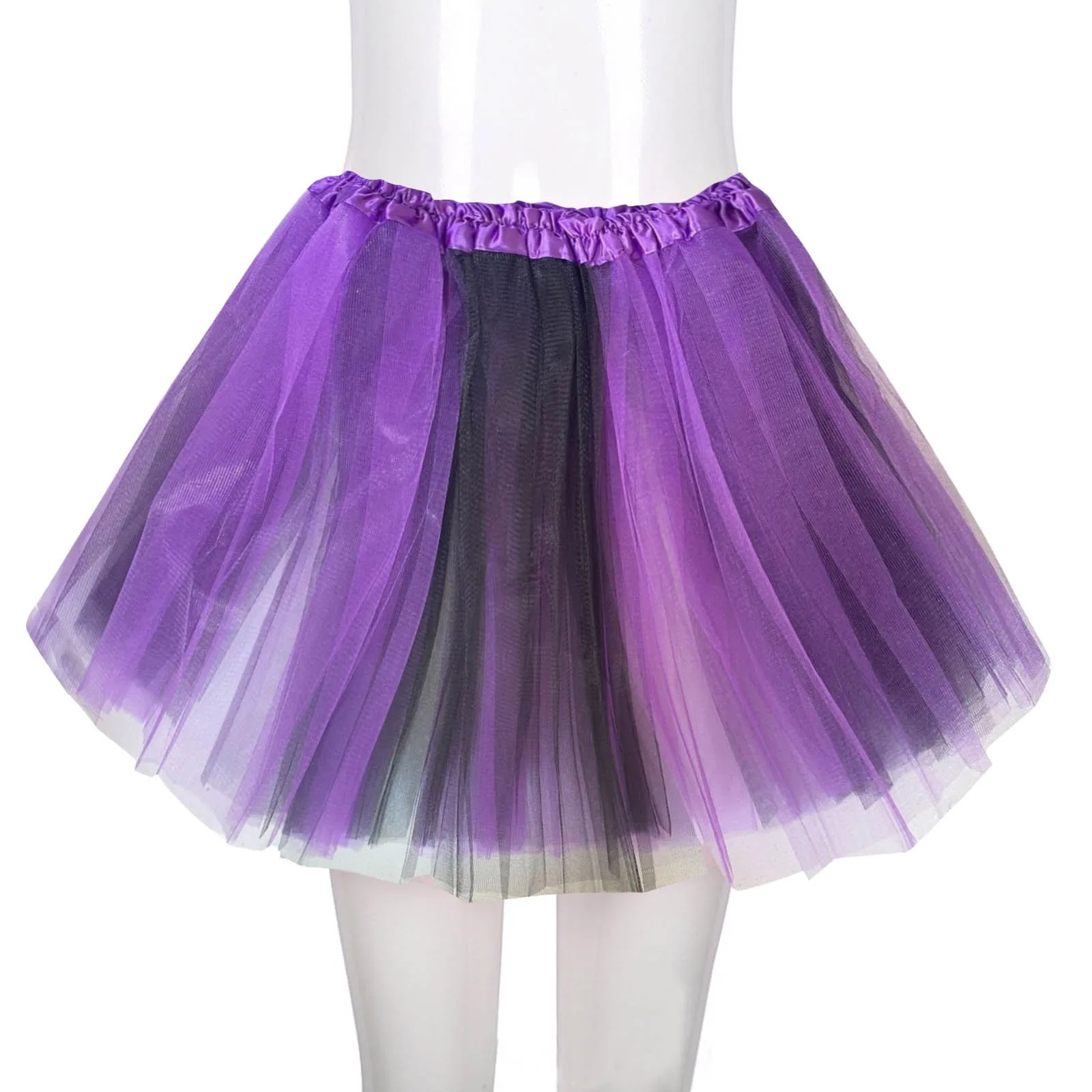 

Fashion Patchwork Women Tulle Tutu Cake Skirts Summer Sexy High Waist Dance Ball Gown Performance Princess Pettiskirt Adult 2024