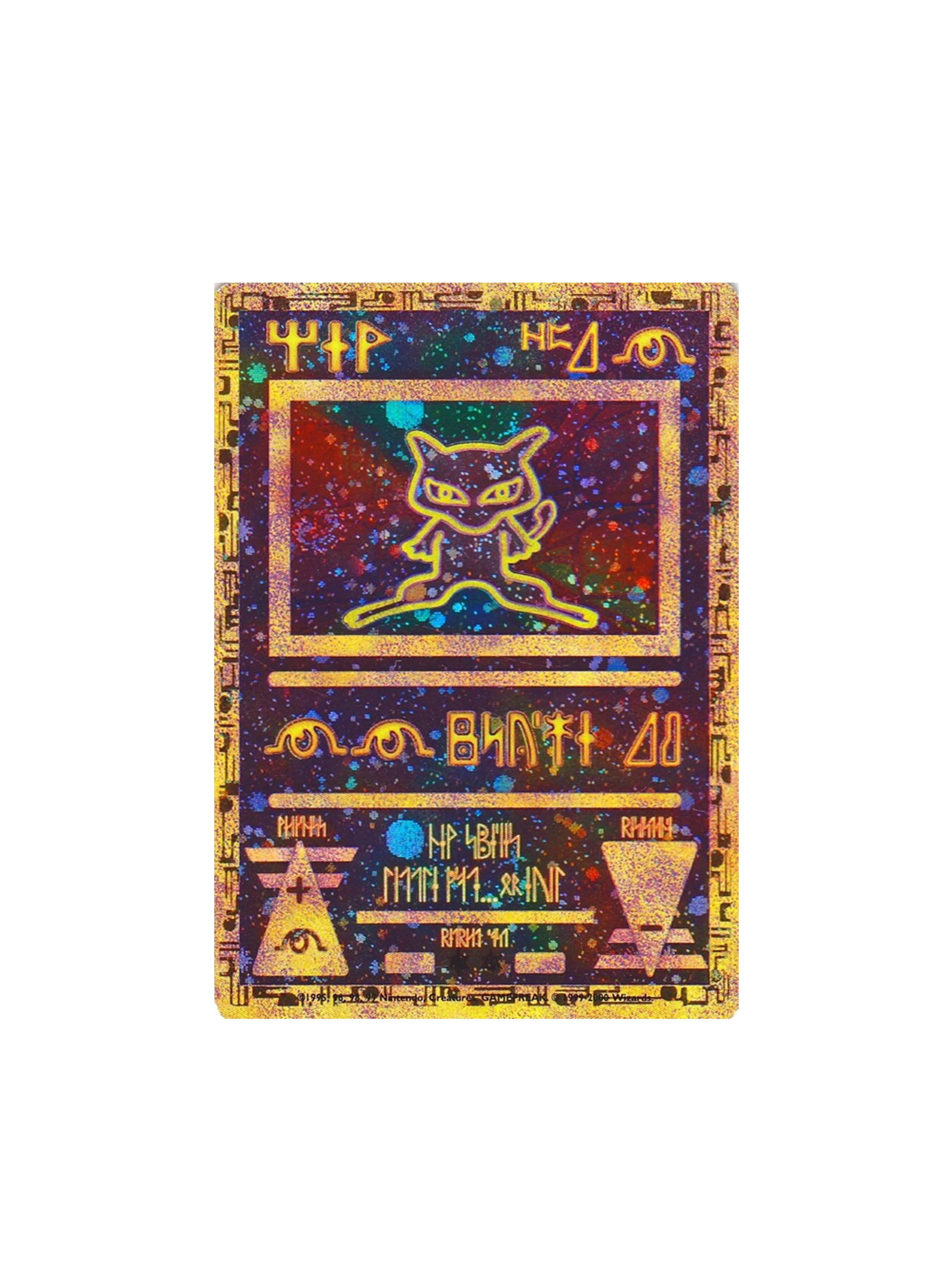 Proxy PTCG Sammelkarte Ancient Mew Klassische Limitierte Anime-Karten Zekrom Reshiram Victini Holographische Proxy-Karte Geschenkspielzeug