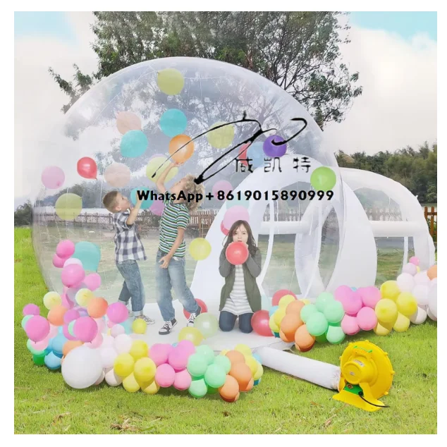 

Direct Factory Supply Transparent Spherical Inflatable Tent Manufacturer Customization Air Castle for Camping Bubble House Tent