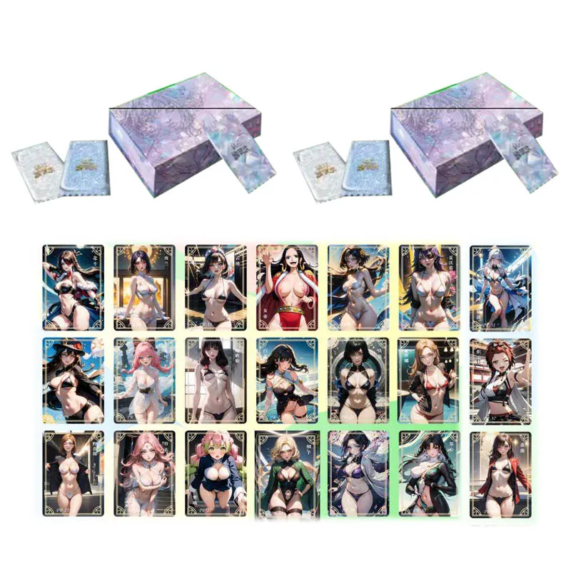 

Goddess Story Collection Card Meika Company Wave4 Color Changing Liuli Card Girl Booster Box Anime Games Trading Cards