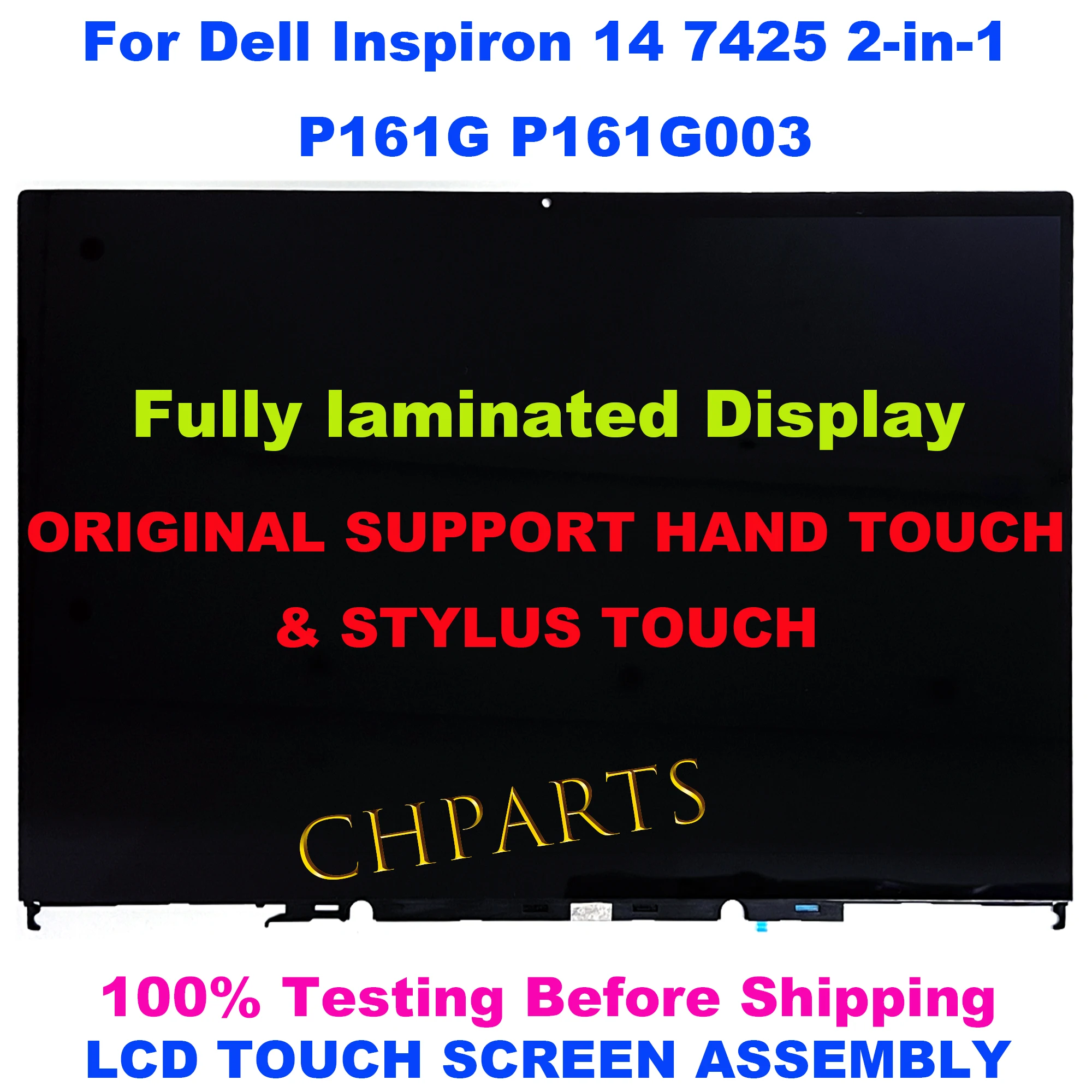 

LCD Touch Screen Replacement Assembly Display 14" 1920*1200 For Dell Inspiron 14 7420 7425 2-in-1 P161G P161G003