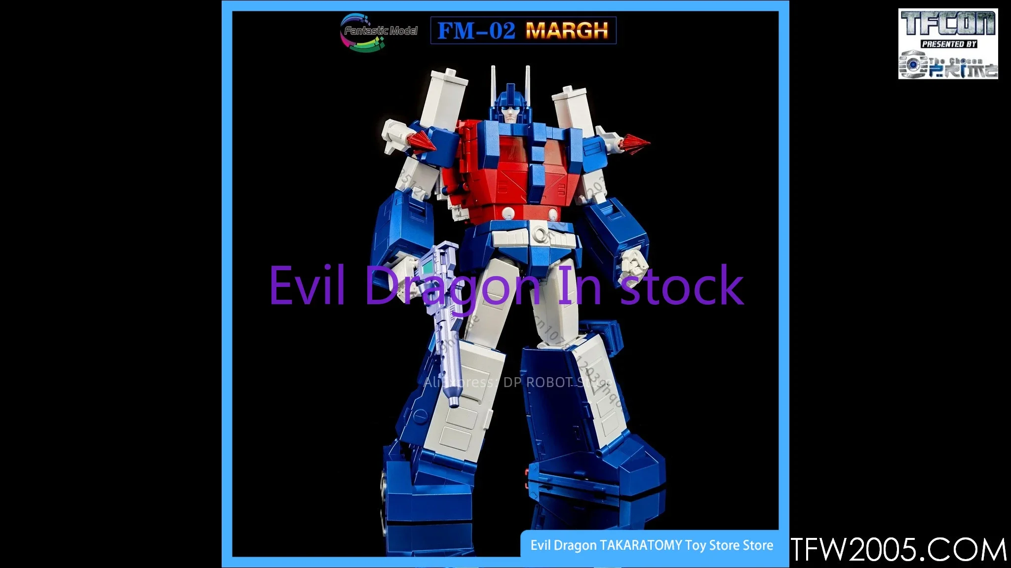 En Stock FansToys FT FM-02 FM02 Margh Ultra Magnus MP figura de acción a escala Robot juguete colección regalo