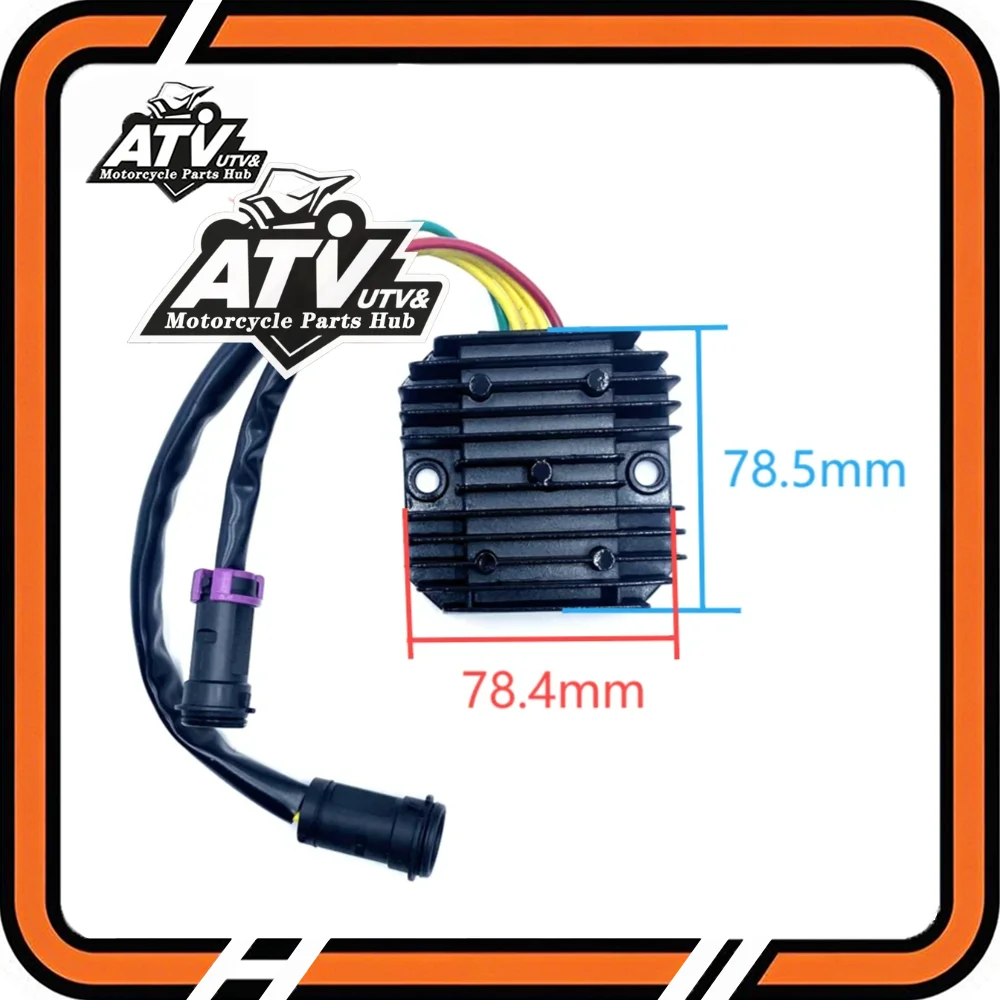Voltage Regulator Rectifier For Stels ATV 300B For Buyang 300 Feishen Xingyue D300 FA-D300 LU019140 5.3.01.0081 view 2