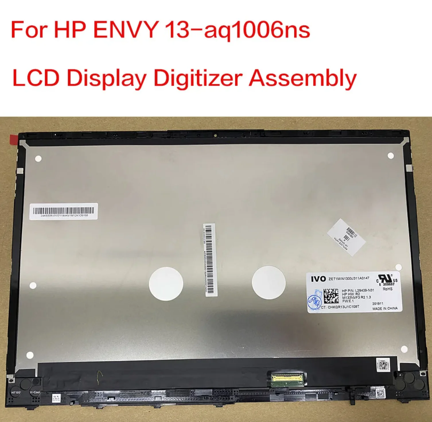 

AAA + 14-дюймовый ЖК-дисплей для ноутбуков HP ENVY 13-aq1006ns, сенсорный ЖК-дисплей, дигитайзер в сборе с рамкой 1920*1080 или 3840*2160