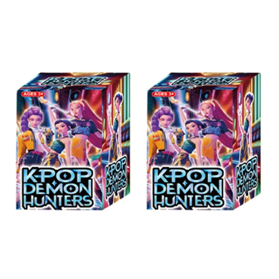 2 نمط Kpop شيطان الصيادين عمل الشكل صندوق أعمى لعبة Derpys النمر رومي ميرا زوي كس تمثال دمية لمحبي هدية لعبة غامضة #5