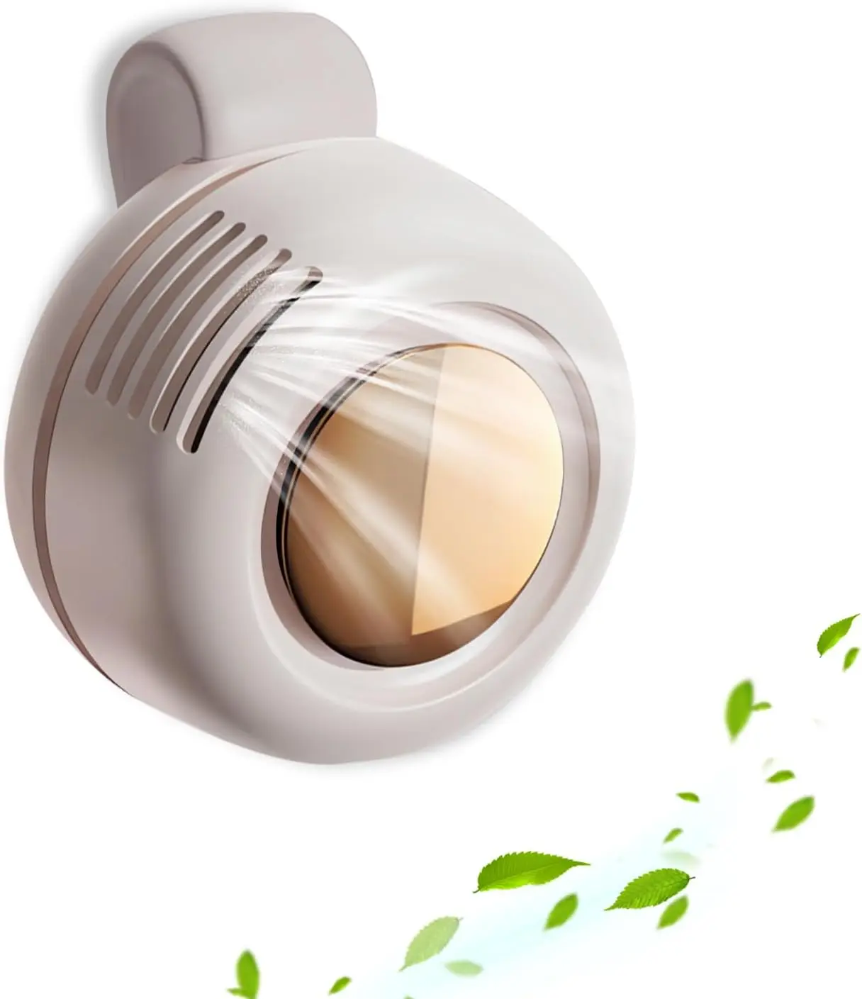 

Portable Silent Mini Bladeless Fan Clip on with 3 Speeds for Outdoor Travel Office