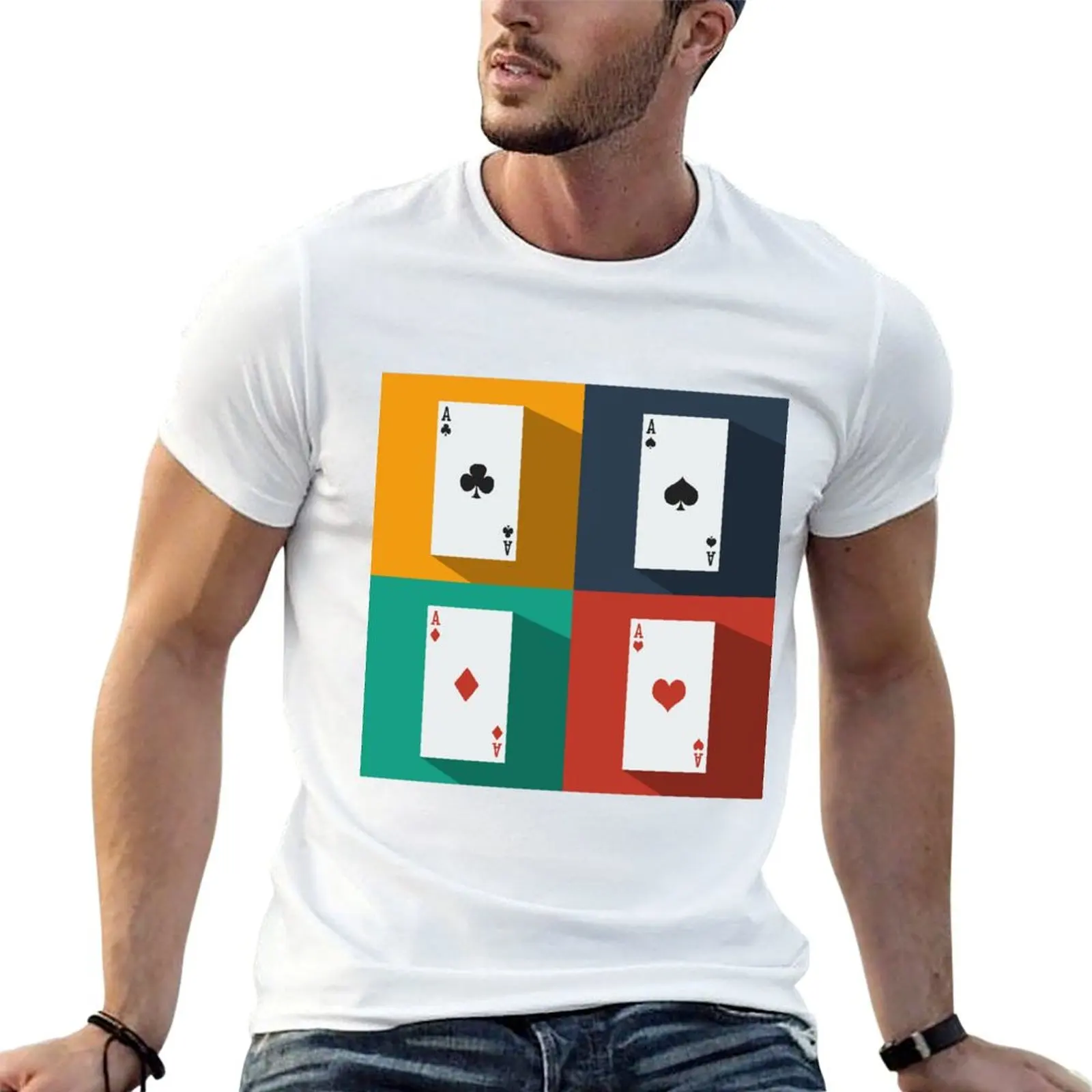 Deck of Aces T-Shirt football t shirt essential t shirt Anime t-shirt t shirt for men