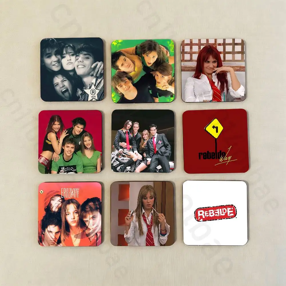 Movie R-Rebelde Way Fridge Magnet Personalized Magnetic Durable Plastic Square Picture Surface Fridge Magnets