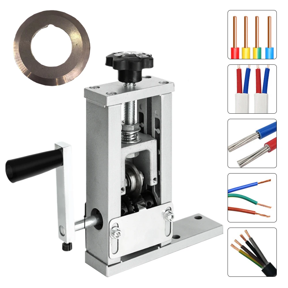 Copper Wire Stripping Tool Drill-Powered Manual Wire Stripping Machine 1-25mm Portable Stripping Tool Drill Attachment