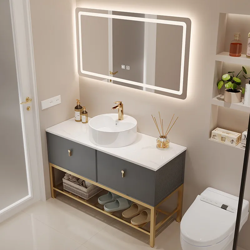 Modern Toilet Bathroom Cabinet Space Saver Small Organizer Gadgets Cupboard Decorations Accessories Gabinete Home Furniture