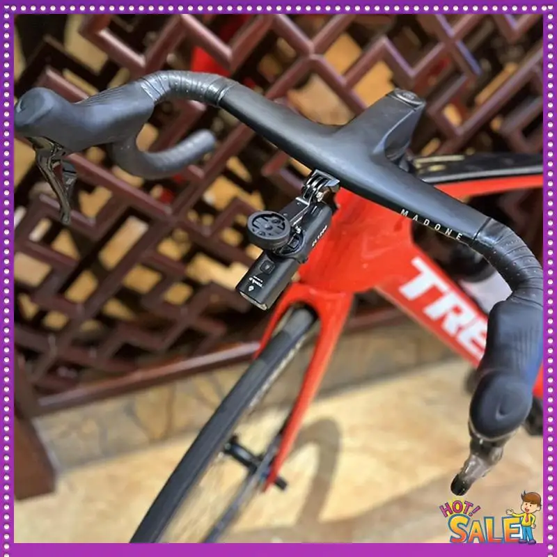 AA87 Bike Computer Mount For T Rek Madone SLR 7 Specialized Stem Bar Compatible With Garmin/Magen E/Bry Ton/Wa Hoo Adapter