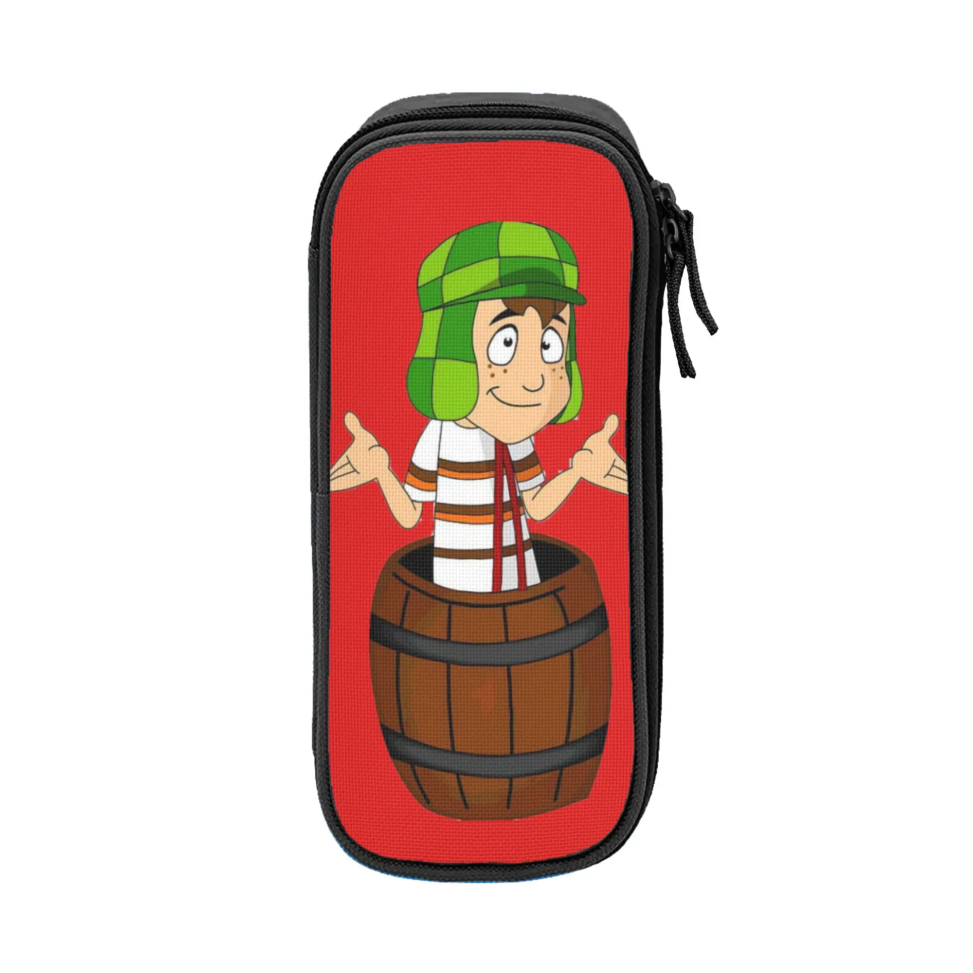 Creative El Toxico El Chavo Del Ocho Pencil Case Pencilcases Pen for Student Big Capacity Bags Students School Zipper Stationery