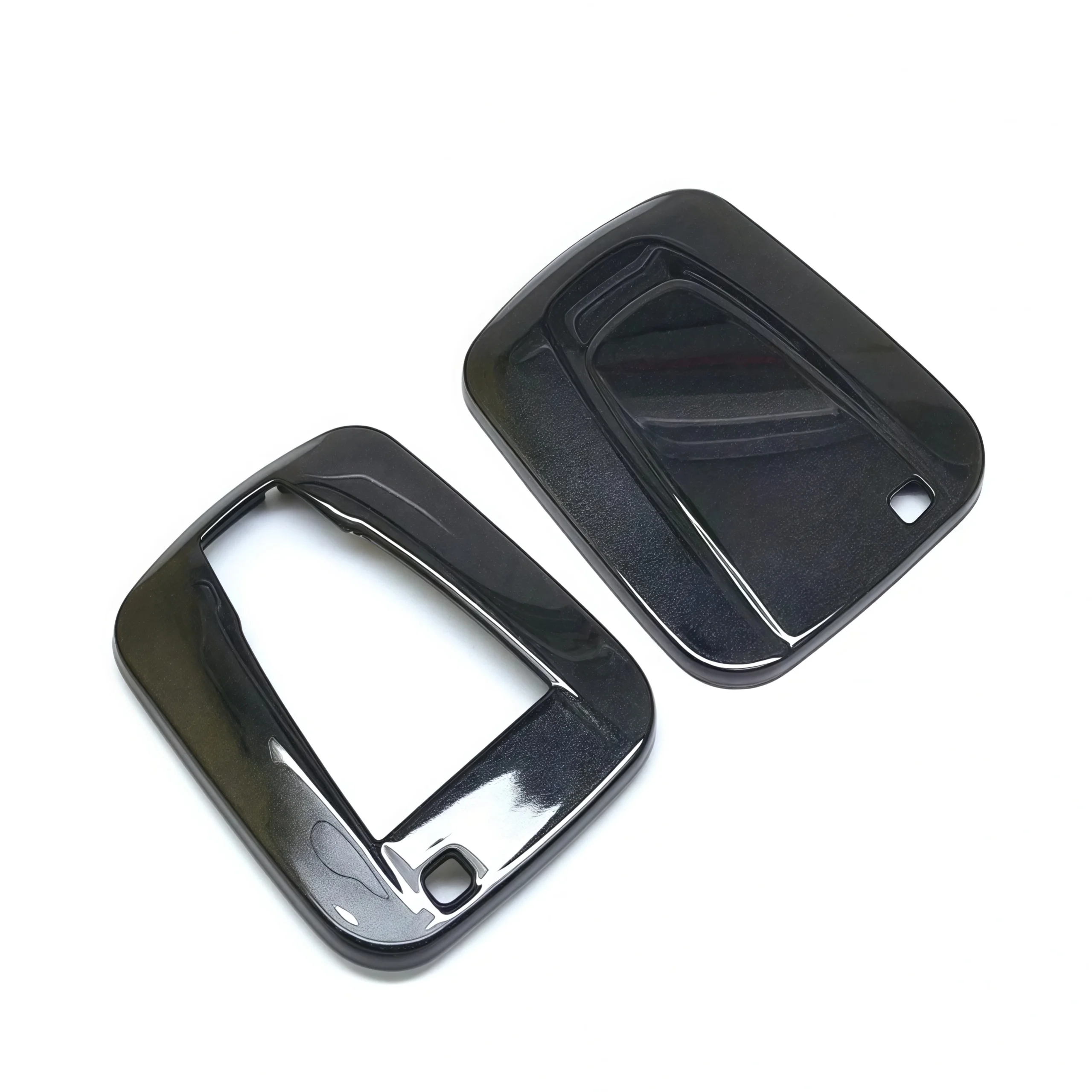 

Car Accessories Black Gloss Remote Car Key Case Cover For BMW i3 i8 Series 2014 2015 2016 2017