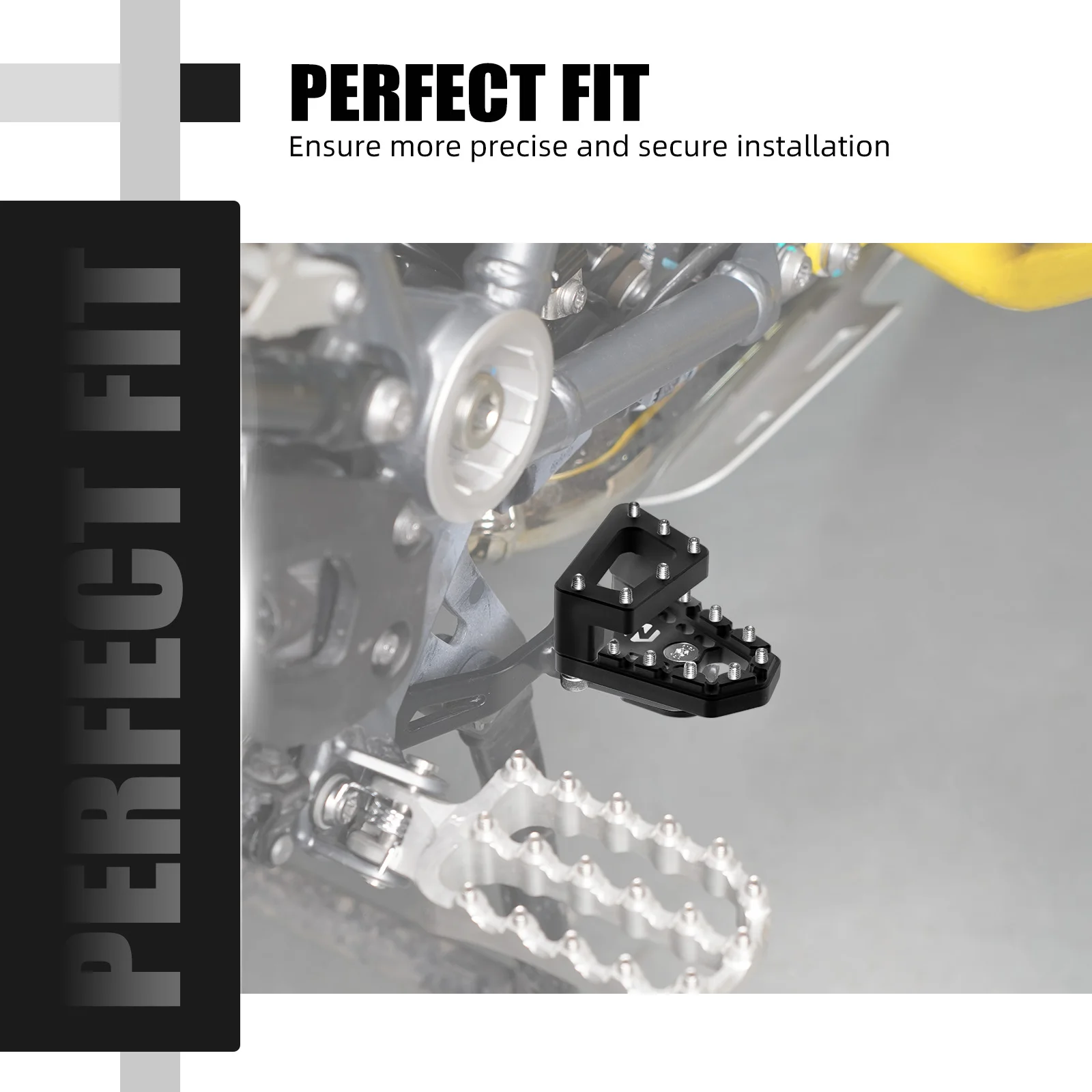 

For BMW R1250GS 2019-2023 Wide Foot Pegs Footrest DualControl Rear Brake Lever Pedal Extender For BMW R 1250 GS 2023 2022 2021