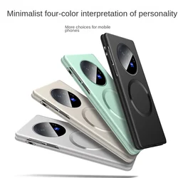 For VIVO X Fold 3 Pro X Fold 3 X Fold 2 Pro Metallic Paint, Ultra-Thin Magnetic Phone Case