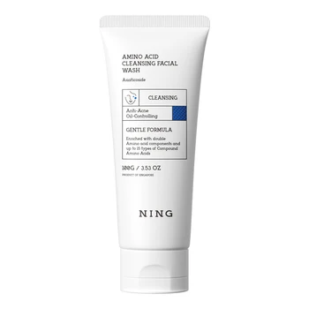NING Amino Acid Facial Cleanser – Gentle, Hydrating Deep Cleansing Face Wash for…