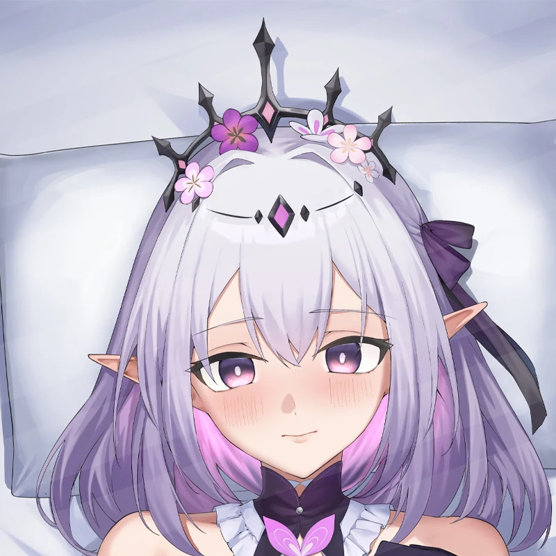 Dakimakura Anime Custom Elysia Pillow Cover Double-sided Print 2WAY Life-size Pillowcase Gifts