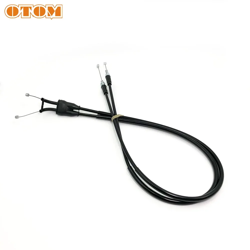 OTOM Motorcycle Throttle Cable Accelerator Pull Line Fuel Pipes Steel Wire For KTM HUSQVARNA EXC SXF XCF FE FC 250 350 450 500