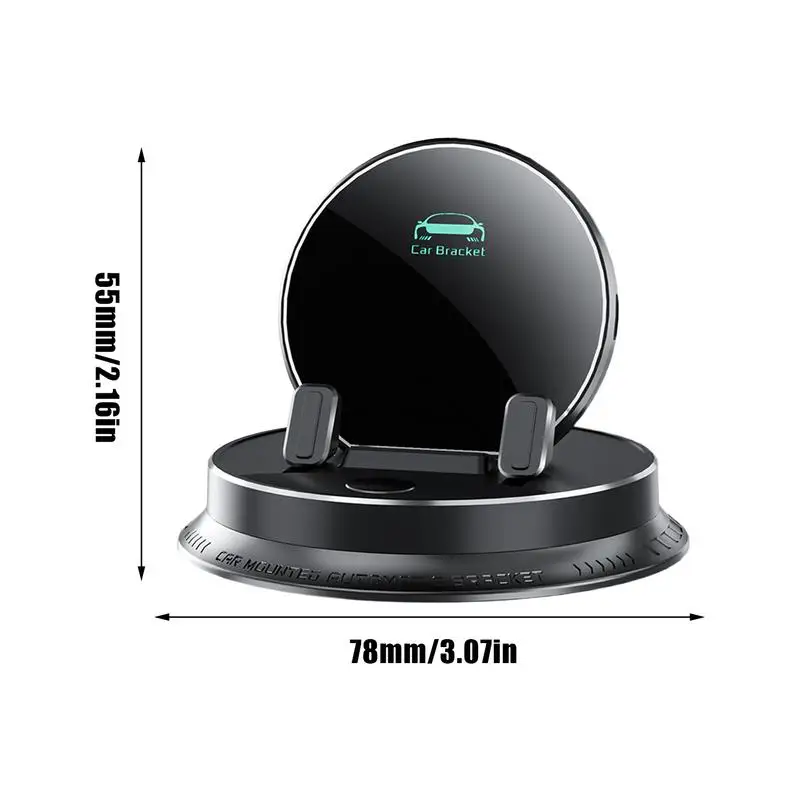 Support de téléphone portable pour tableau de bord, Support de téléphone pour véhicule, Rotation à 360 degrés, berceau de Support de camion pour Smartphones