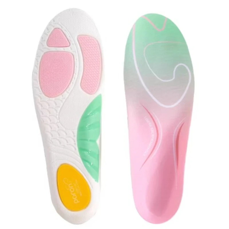 Arch Support Whale Insole Sports Shock Flat Foot Special Non Collapsing Men's Women's Insole High Arch Standing Without Fatigue