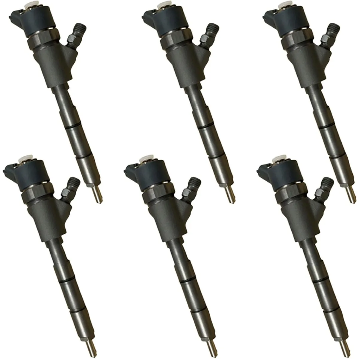 

6PCS Fuel Injectors 0986435196 For Cummins QSB 3.3 For Komatsu 4D95 6D95 Engine PC70-8 78-8 88MR-8 110-8 128-8 130-8 Excavator