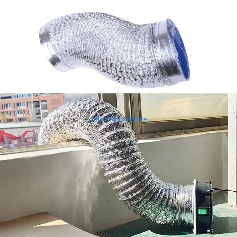 

4XFD Air Duct Double Layer Aluminum Fire-proof Ventilation Exhaust