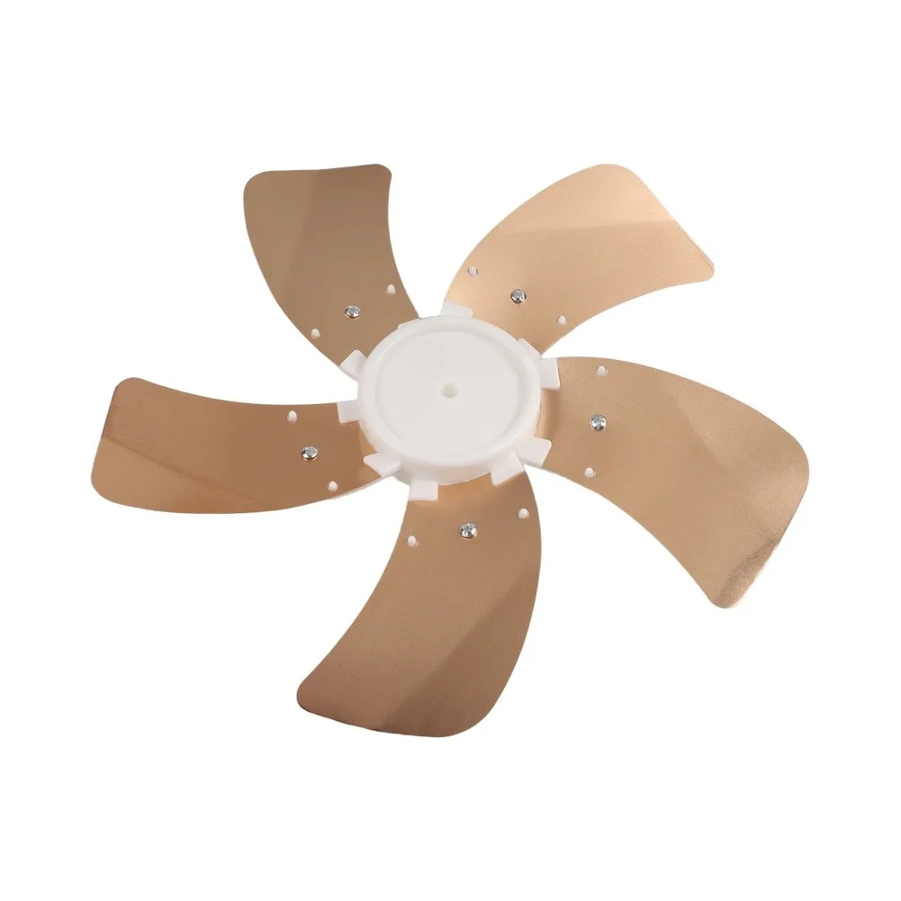 Aluminum Fan for blades Electric Fan for blades For Quiet Environments Easy Installation Enhanced Airflow Five-Blade