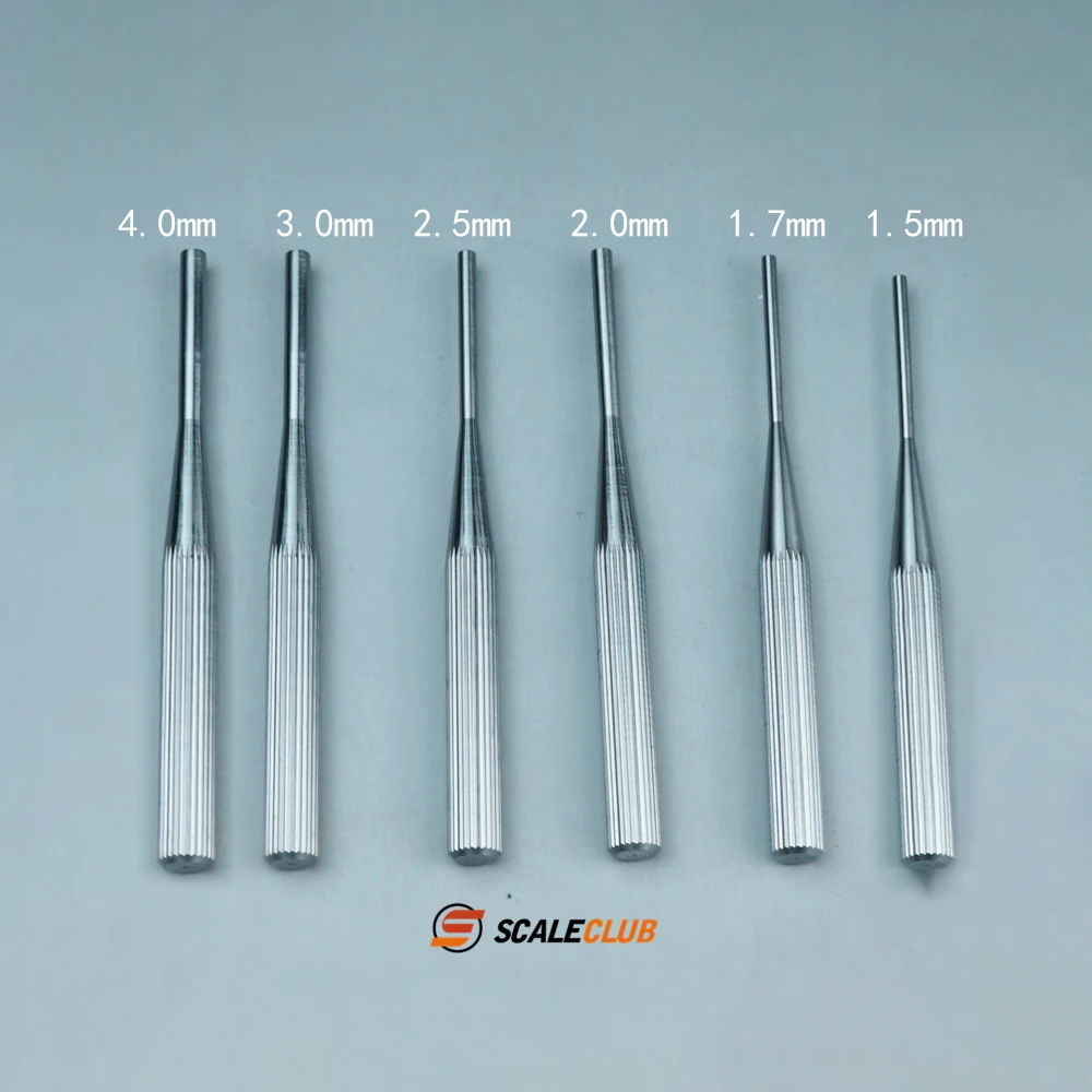 Scaleclub Stainless Steel Hexagonal Screw Sleeve 1.5 to 4.0MM Tool for 1/14 Tamiya Lesu RC Tractors Dump Truck Car DIY Parts Toy