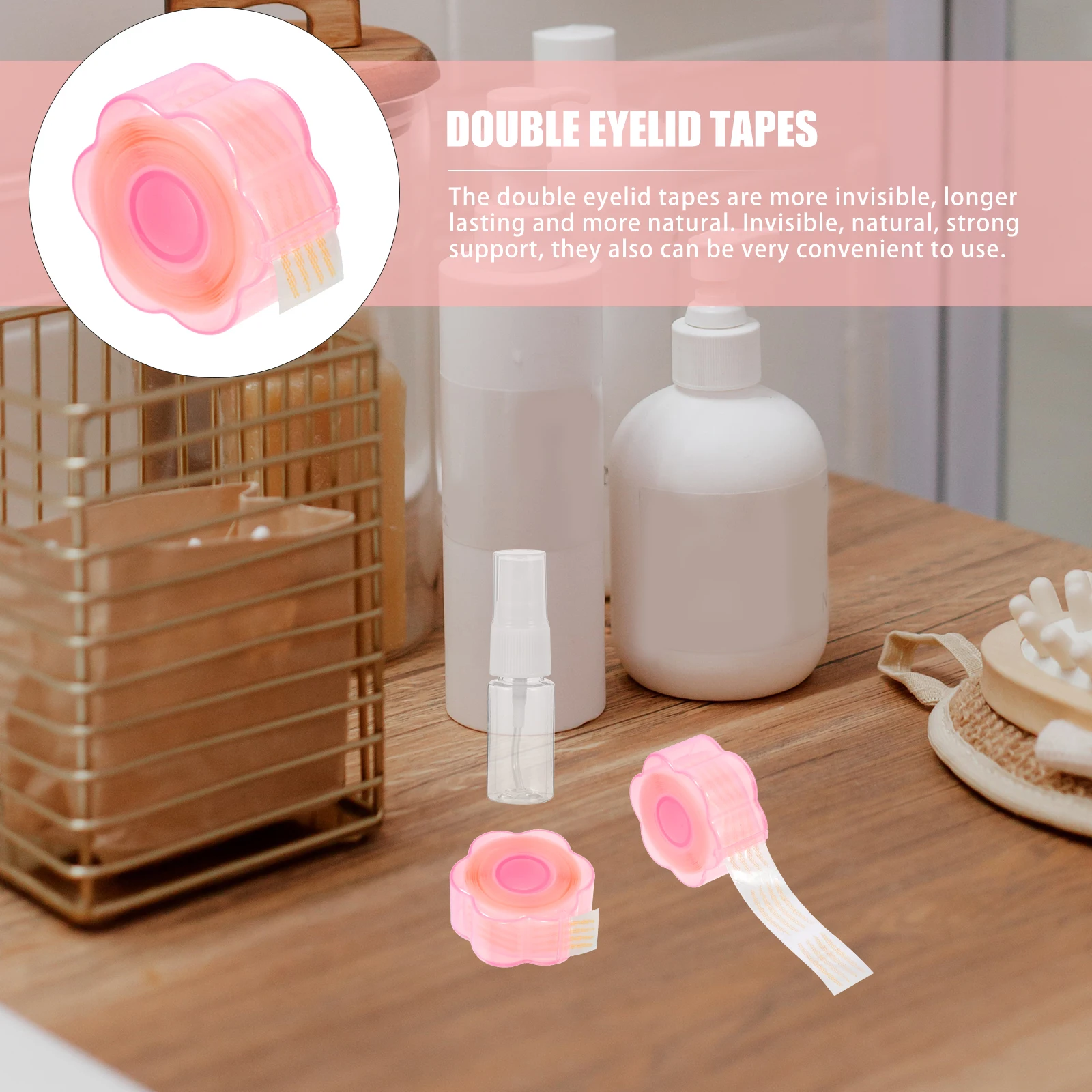 1 ensemble de bandes à Double paupière invisibles pour les yeux à capuche, outil de maquillage respirant longue durée, bandes de mise en forme des paupières