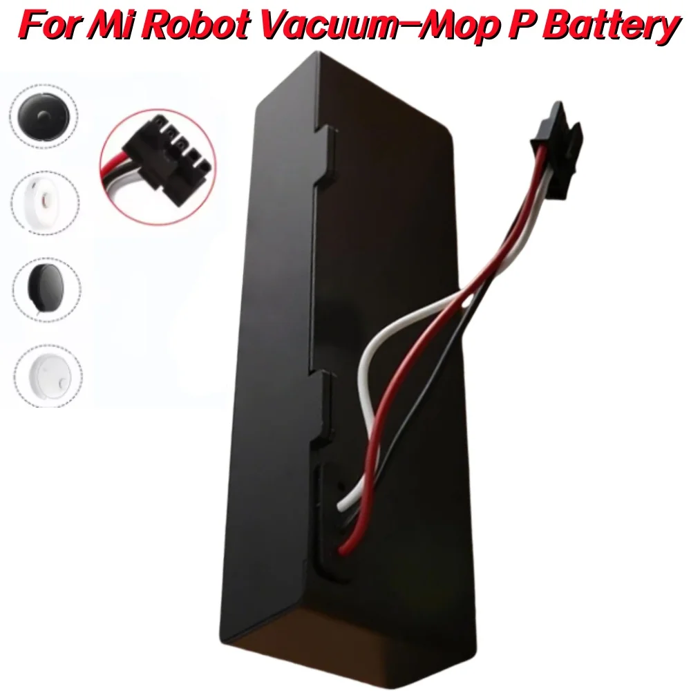 

3500mAh Replacement Battery for Xiaomi Mop 2S/Mop P/Mop Pro,for Xiaomi Mijia STYTJ02YM / XMSTJQR2S Robot Vacuum Cleaner Battery.