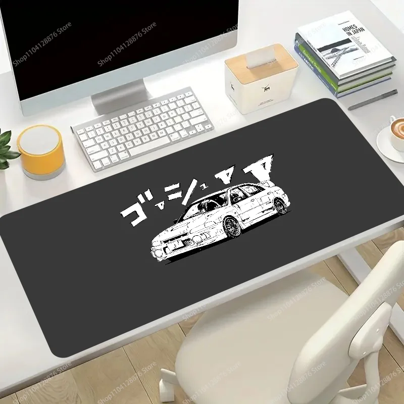 1pc japan hot stura car Initial D Non-slip Mouse Pad Suitable For Office Computers Laptops E-sports Game Desk Mats XXL Keyboard