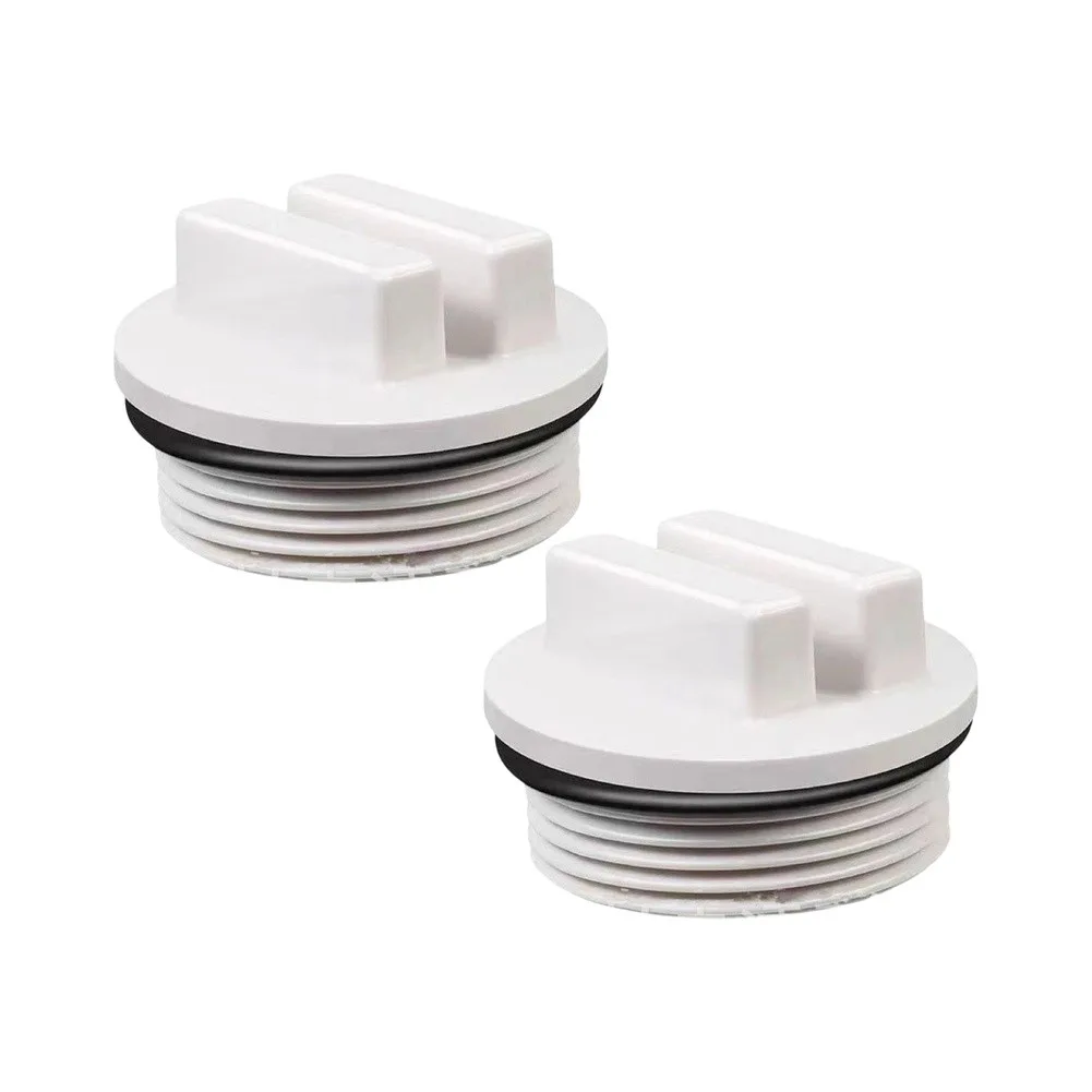 1.5 Inch Pool Cap NPT Male Thread for Sealing Swimming for Pool Return Lines and Spa Filter Drain Valves Year Round