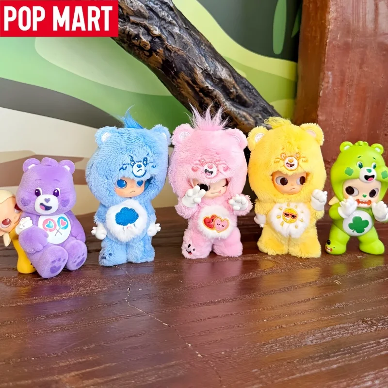 

Original Popmart Care Bears × Zsiga Series Figurine Blind Box Kawaii Popmart Anime Characters Mystery Box Kids Trendy Xmas Gift