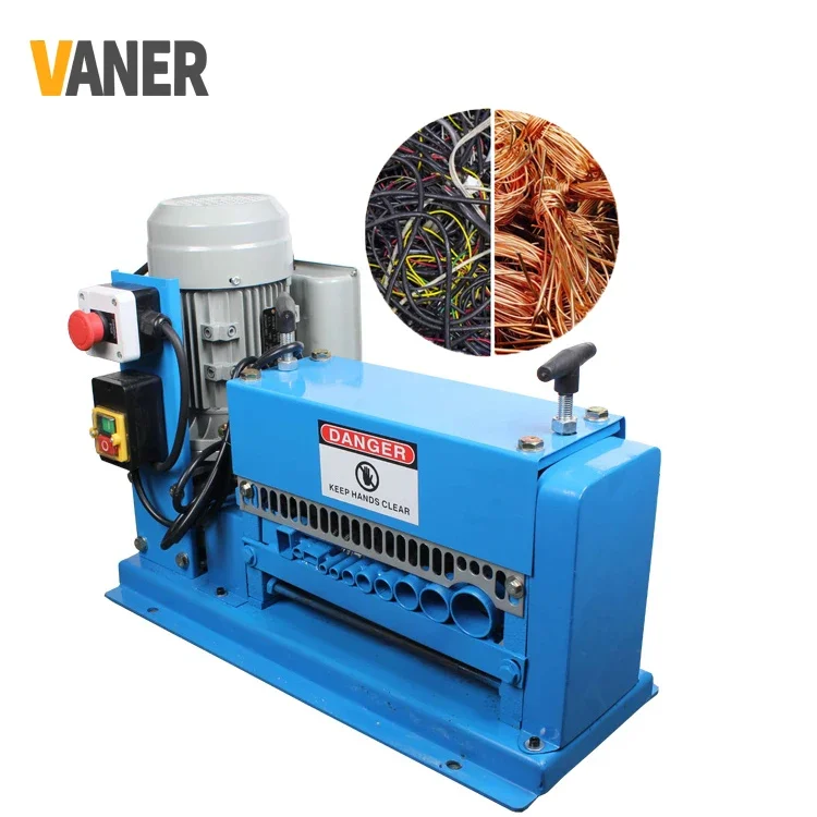 2024 Automatic Copper Recycling Machine Cable Wire Scrap Machine Stripper Electric