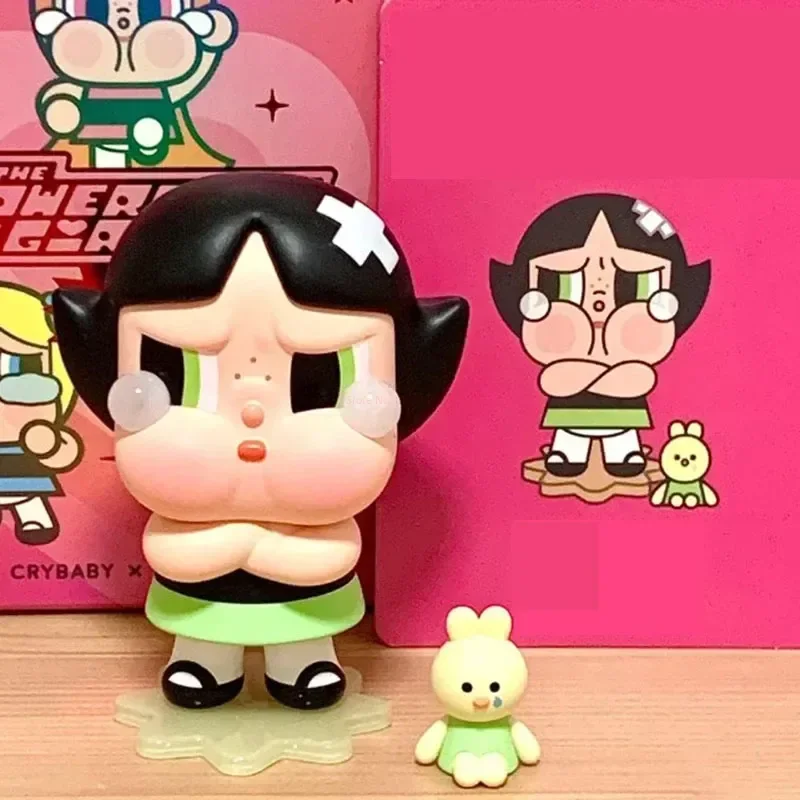 Anime Original Heulsuse die Powerpuff Girls Serie Blind Box Figur Überraschung Vermutung Tasche Mystery Box Modell Spielzeug Desktop Figur Spielzeug