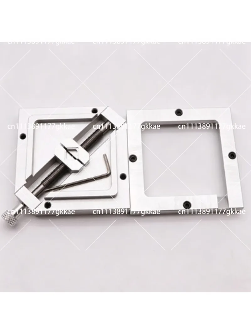 90mm Silver BGA Reballing Stencil Template Holder Fixture Jig 90x90mm for PCB Chip Soldering Rework