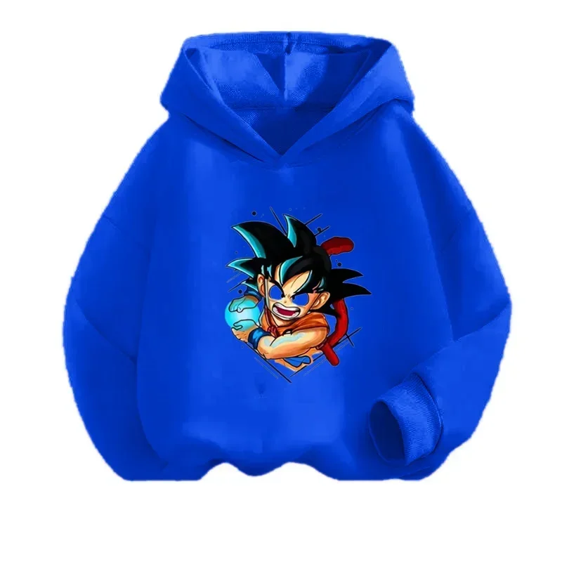 Sweat-Shirt à Capuche pour Bébé Garçon et Fille de 2 à 12 Ans, Vêtement de Printemps, Motif Dragonball OupillGoku, Y-Boy, 2024