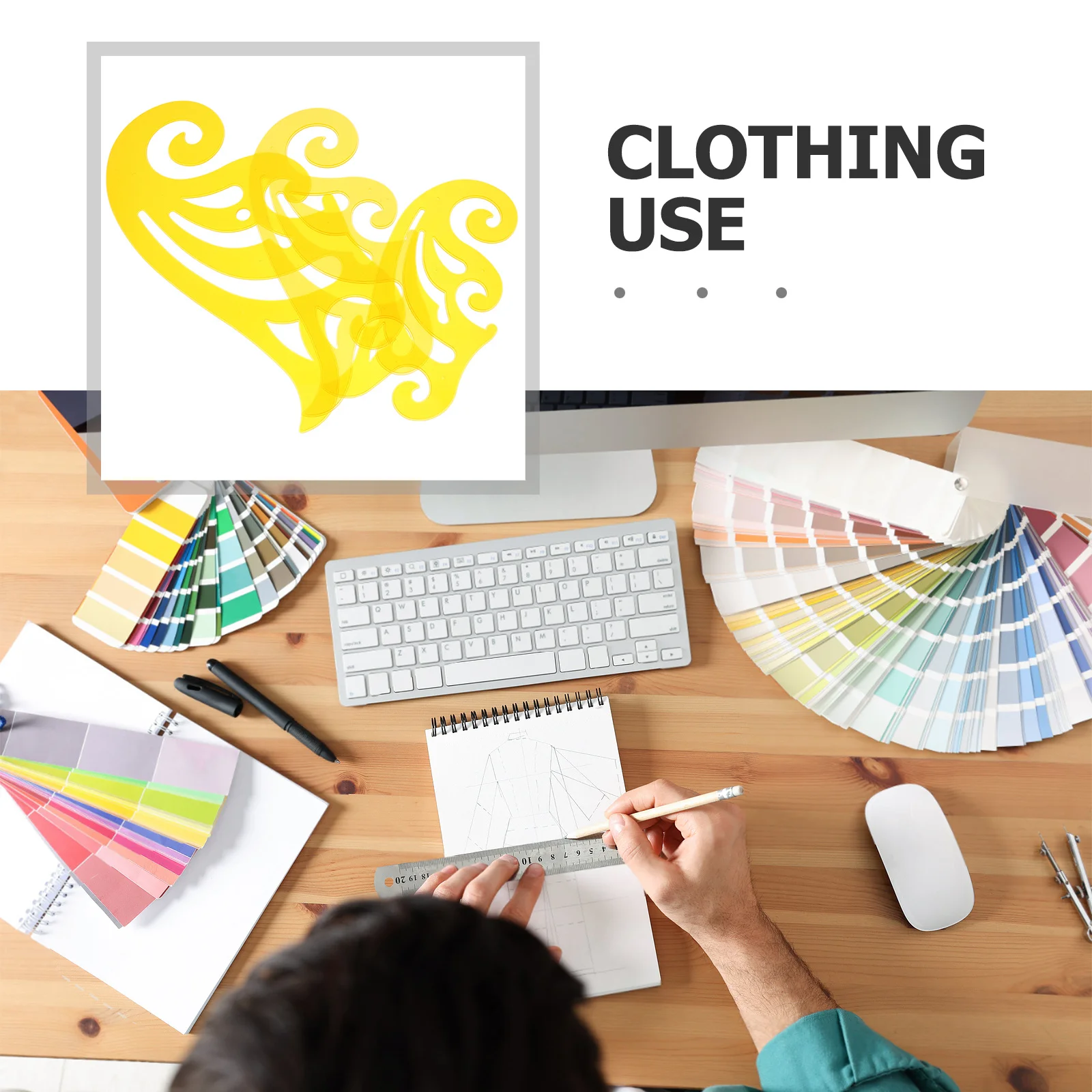 3pcs Plastic Sewing Ruler Set For Precision Measuring Marking Fabric Diy Patchwork Quilting Tailor Craft Tools French Curve