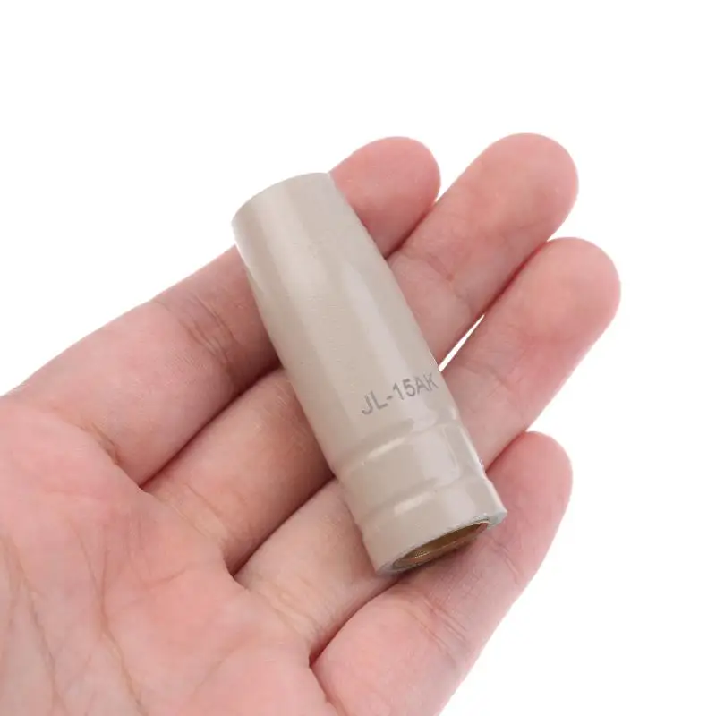 5/14Pcs Welding Protective Sleeve Welding Nozzle Tips 15AK Coating Protection Nozzle Coating Protect Welding Tools 0.8/1/1.2mm