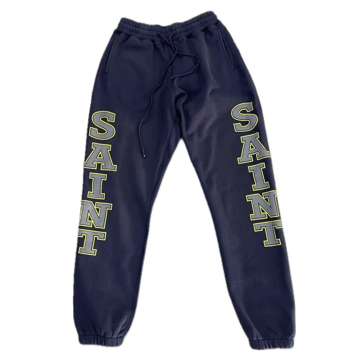 

2025fw SAINT GLOBAL HORROR Pants Men Women High Quality Trousers Jogger Drawstring Sweatpants
